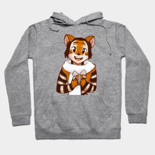 Cute Tiger Drawing Hoodie